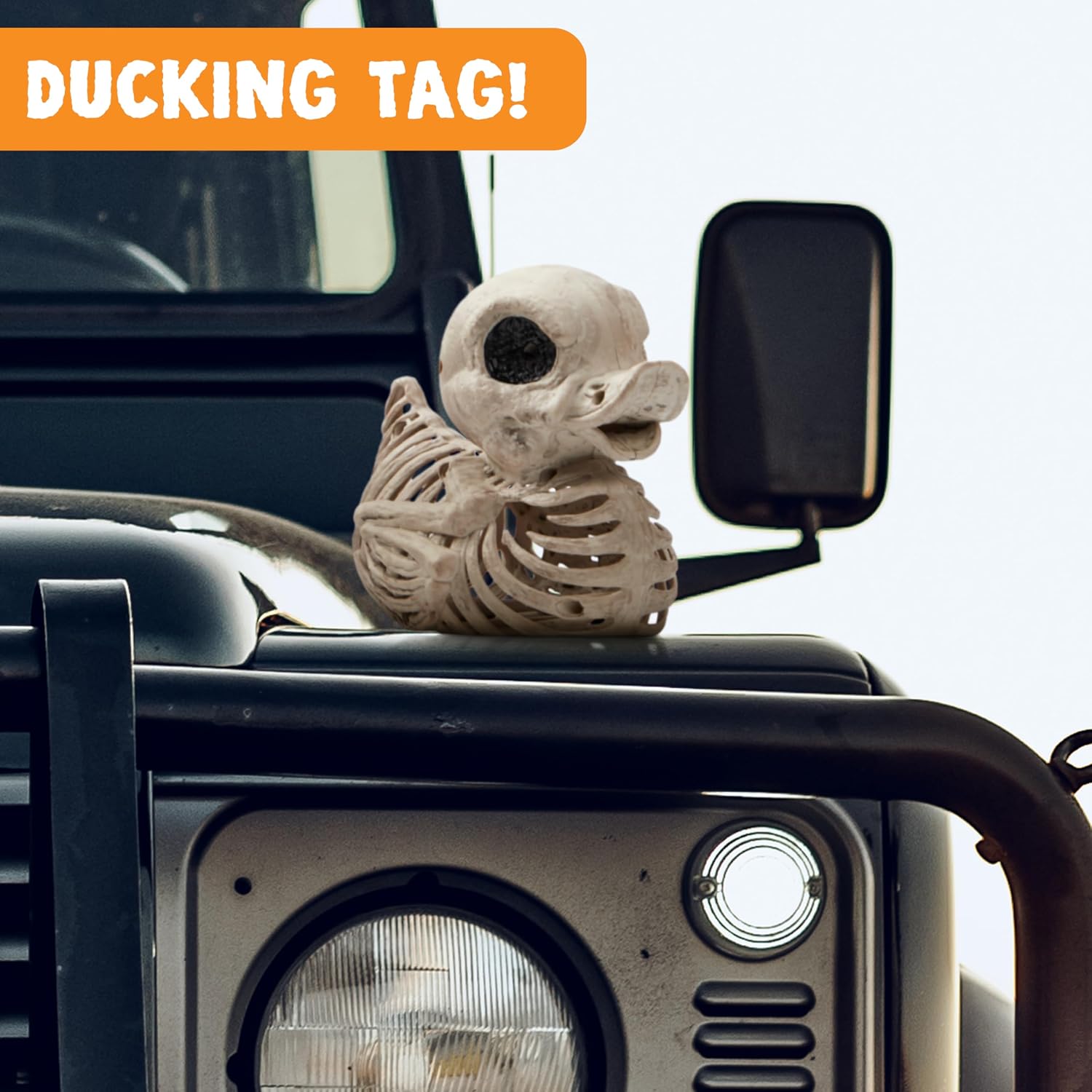 Detalle 2 de JOYIN 15522 Duck Skeleton Decorations, 2-Pack, 4.5-Inch Plastic Halloween Props