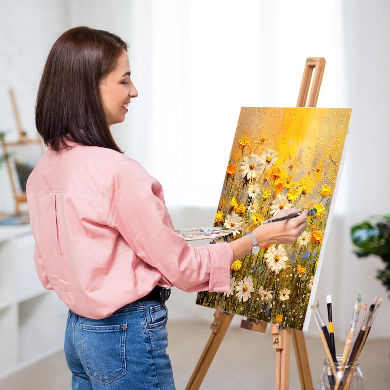Thumbnail 6 de Koncci Stretched Canvas for Painting (10-pack, multiple sizes)