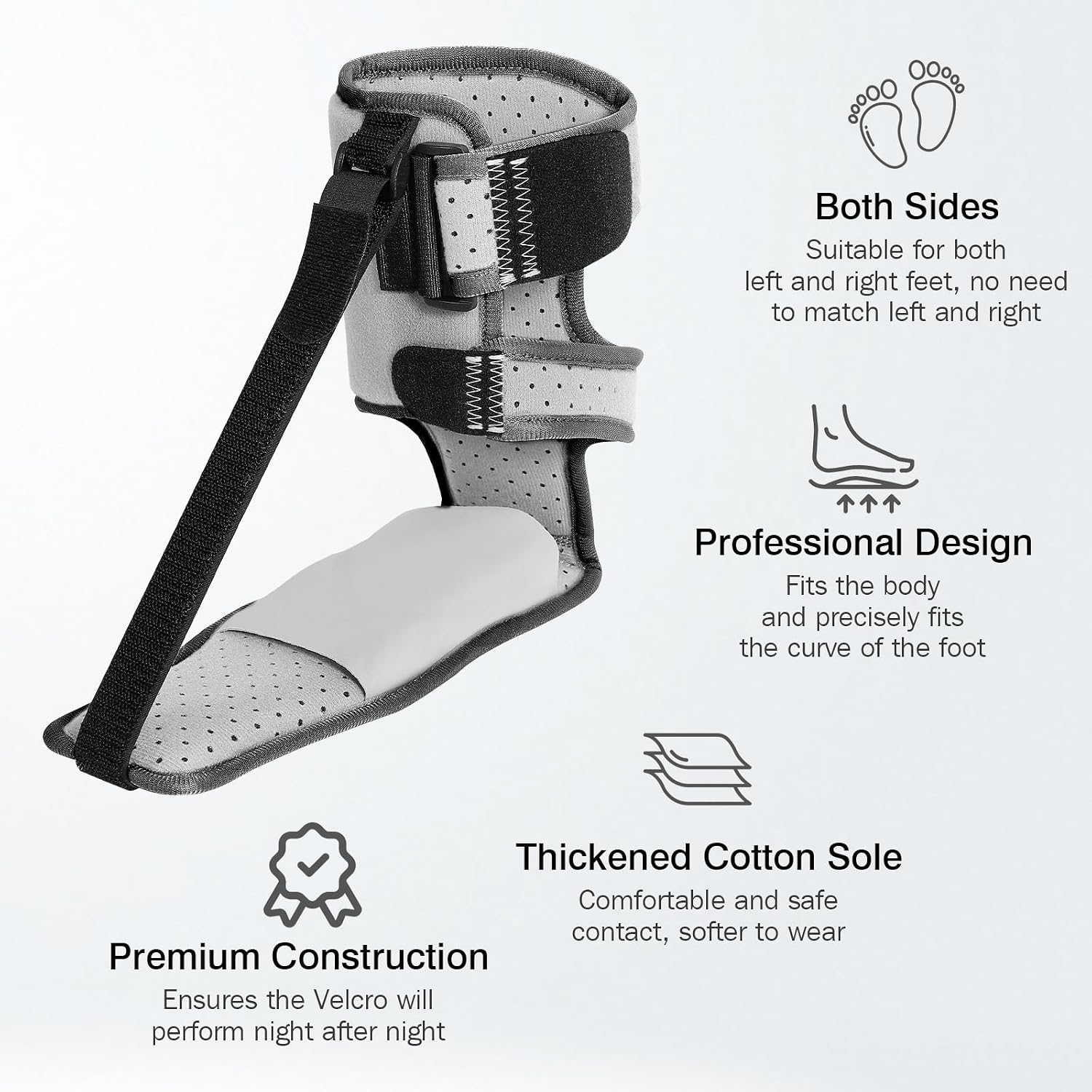 Detalle de exhood Plantar Fasciitis Night Splint, 2-Pack