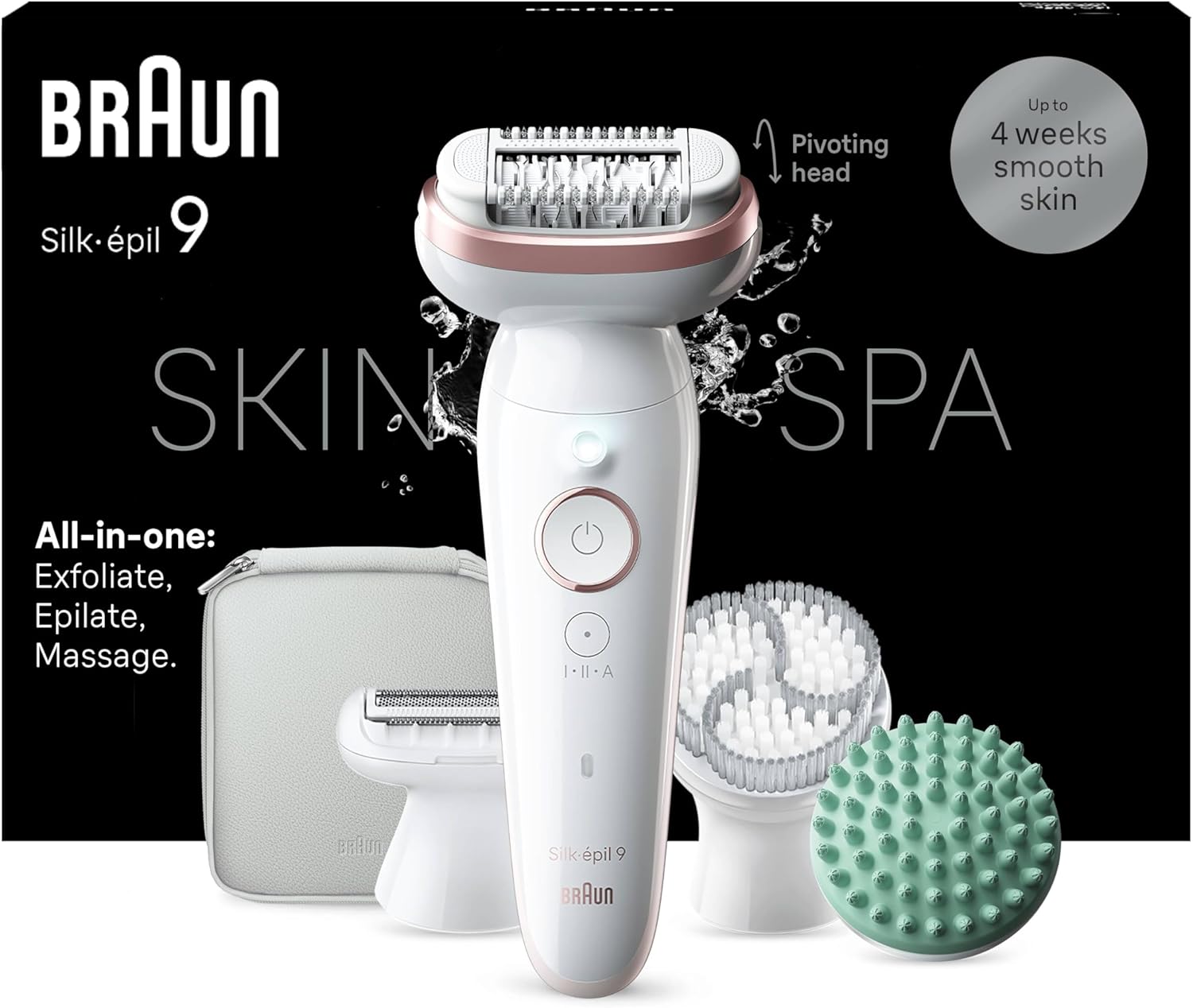 Thumbnail 6 de Braun Silk Epil 9 SkinSpa epilatore 1 mese di durata