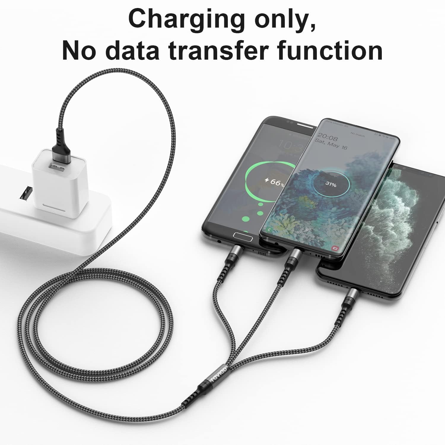 Thumbnail 2 de RAVIAD Multi Charger Cable 1.2M — 3‑in‑1 cables