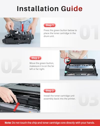 Thumbnail 5 de Halloya DR2400 Tambor para Brother 👕 HL-L2310D y más (2 Pack)