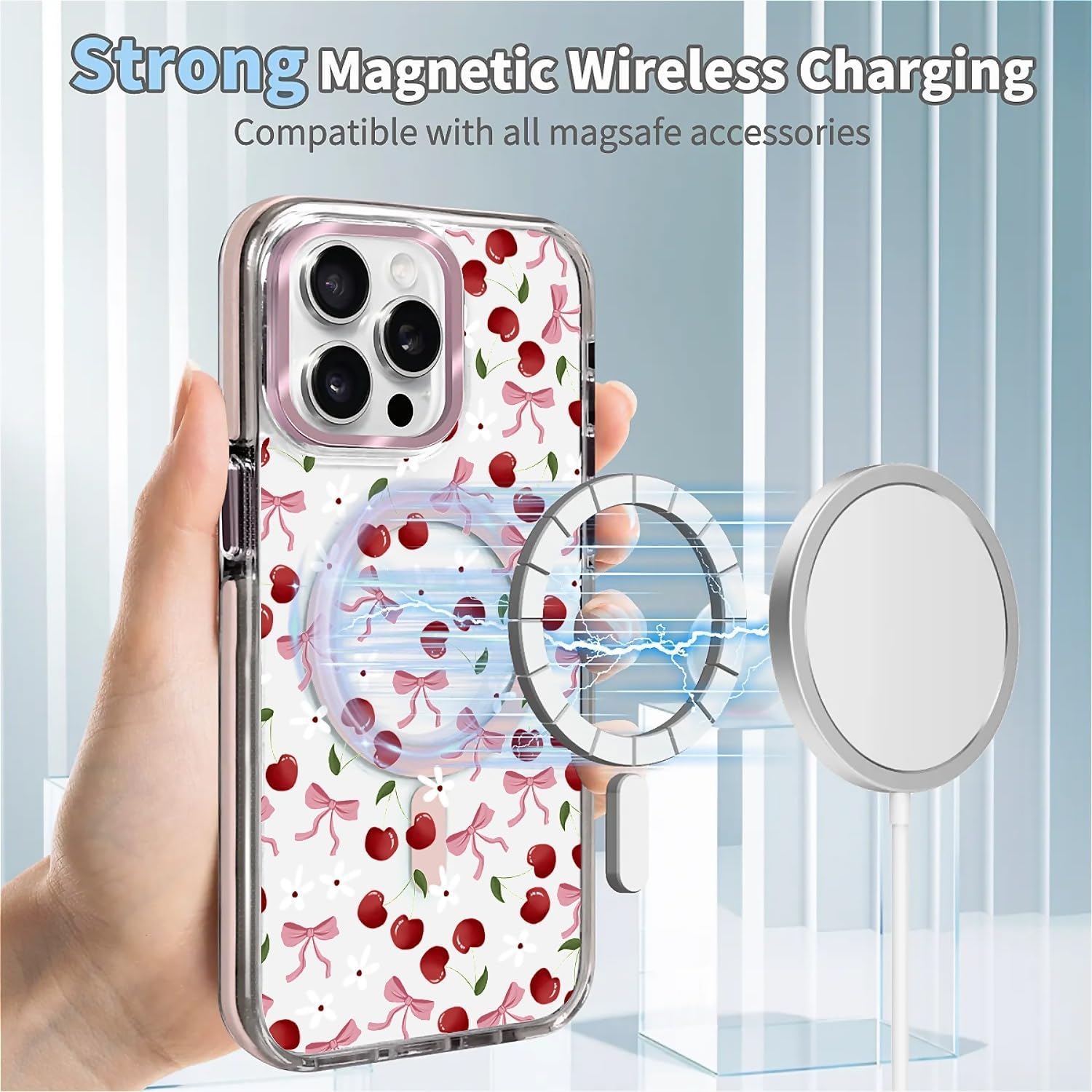 Detalle 2 de Yesad Magnetic Phone Case for iPhone 14 Pro Max