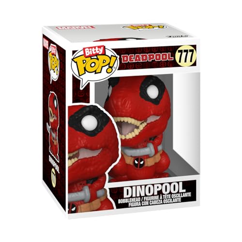 Detalle de Funko Bitty Pop Deadpool Dinopool 4 pièces ⚙