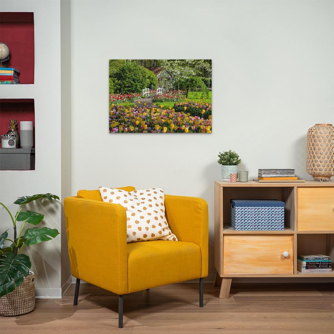 Thumbnail 5 de Ravensburger Puzzle 1000 pièces Jardin de Keukenhof