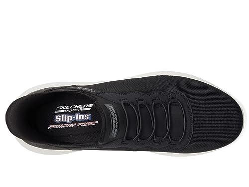 Detalle de Skechers Men's Bobs Squad Chaos Daily Hype Trainer - Black/White (13 UK)