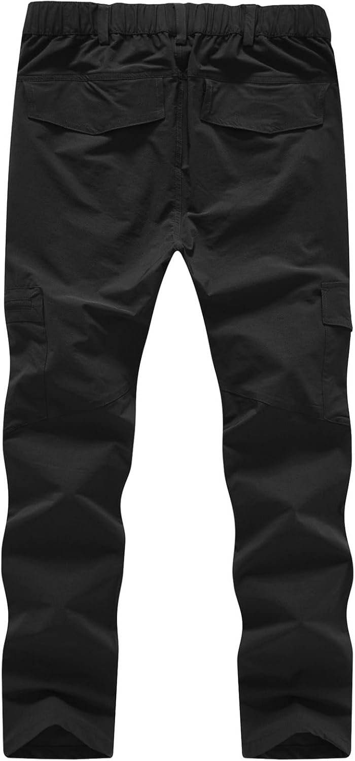 Detalle de YSENTO Women’s Hiking Pants Lightweight Stretch Quick Drying UPF 50 Cargo Pants with 6 Pockets