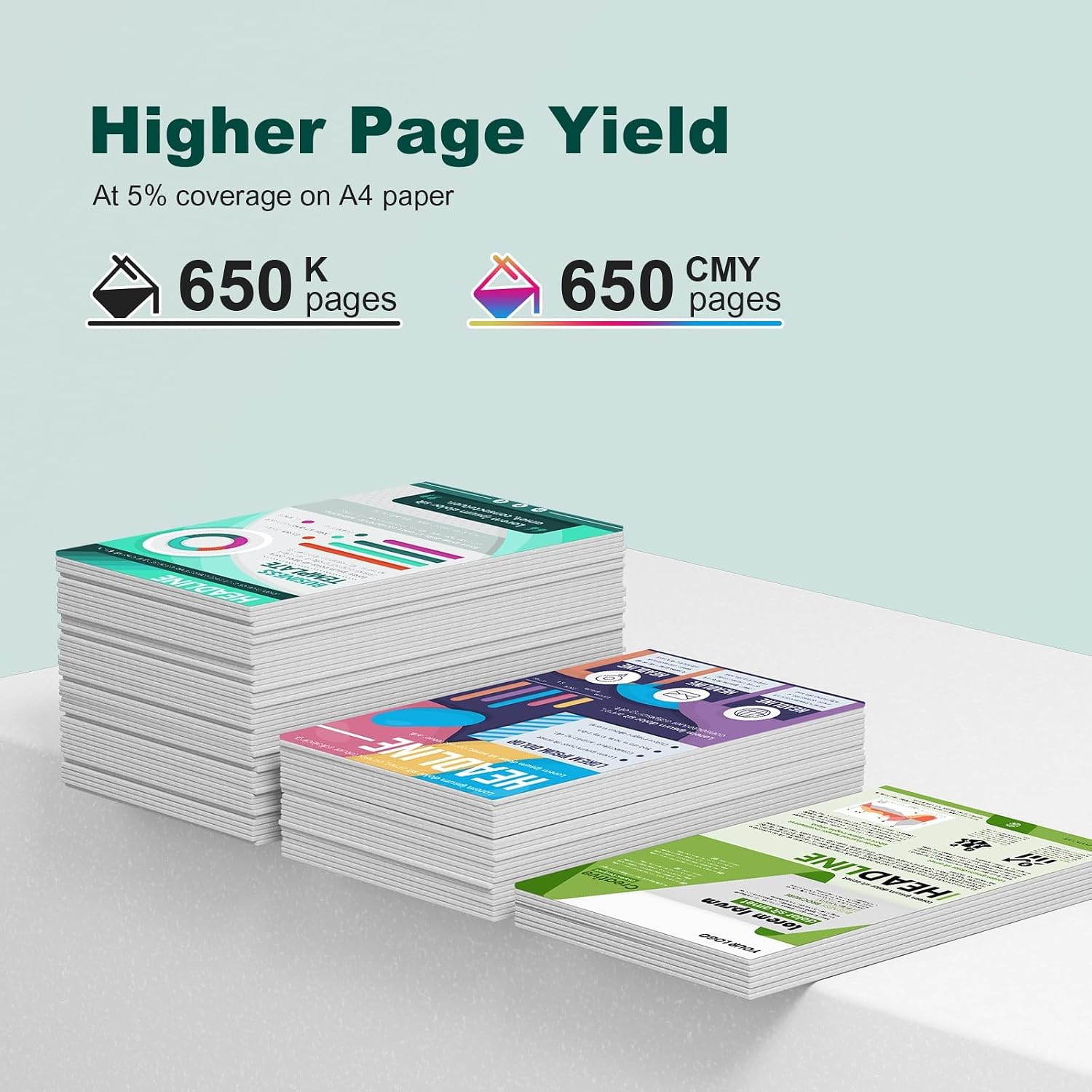 Detalle de Compatible Ink Cartridges for HP 68XL