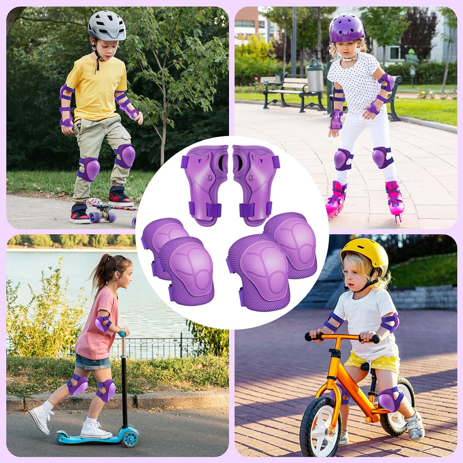 Thumbnail 6 de Kinder Schutzausrüstung Set für Skate 3–8 Jahre