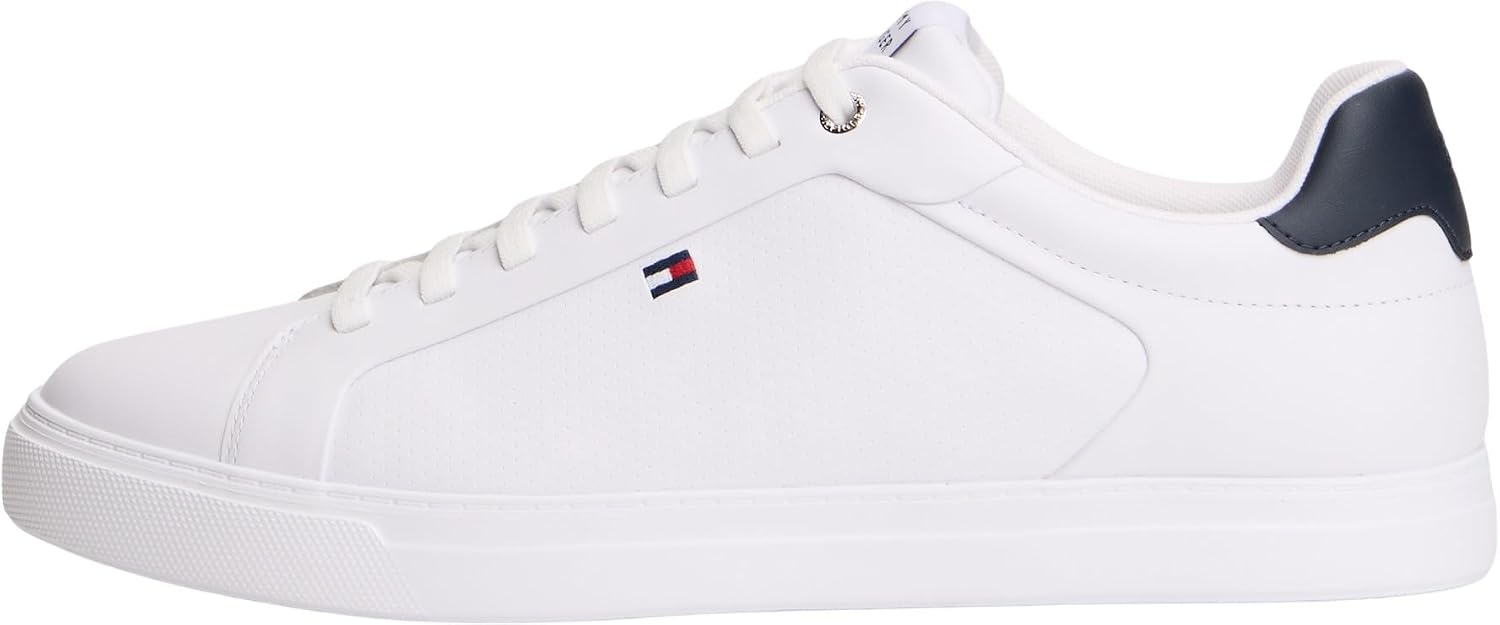 Detalle de Tommy Hilfiger Icon Court Low Top Leather Trainers