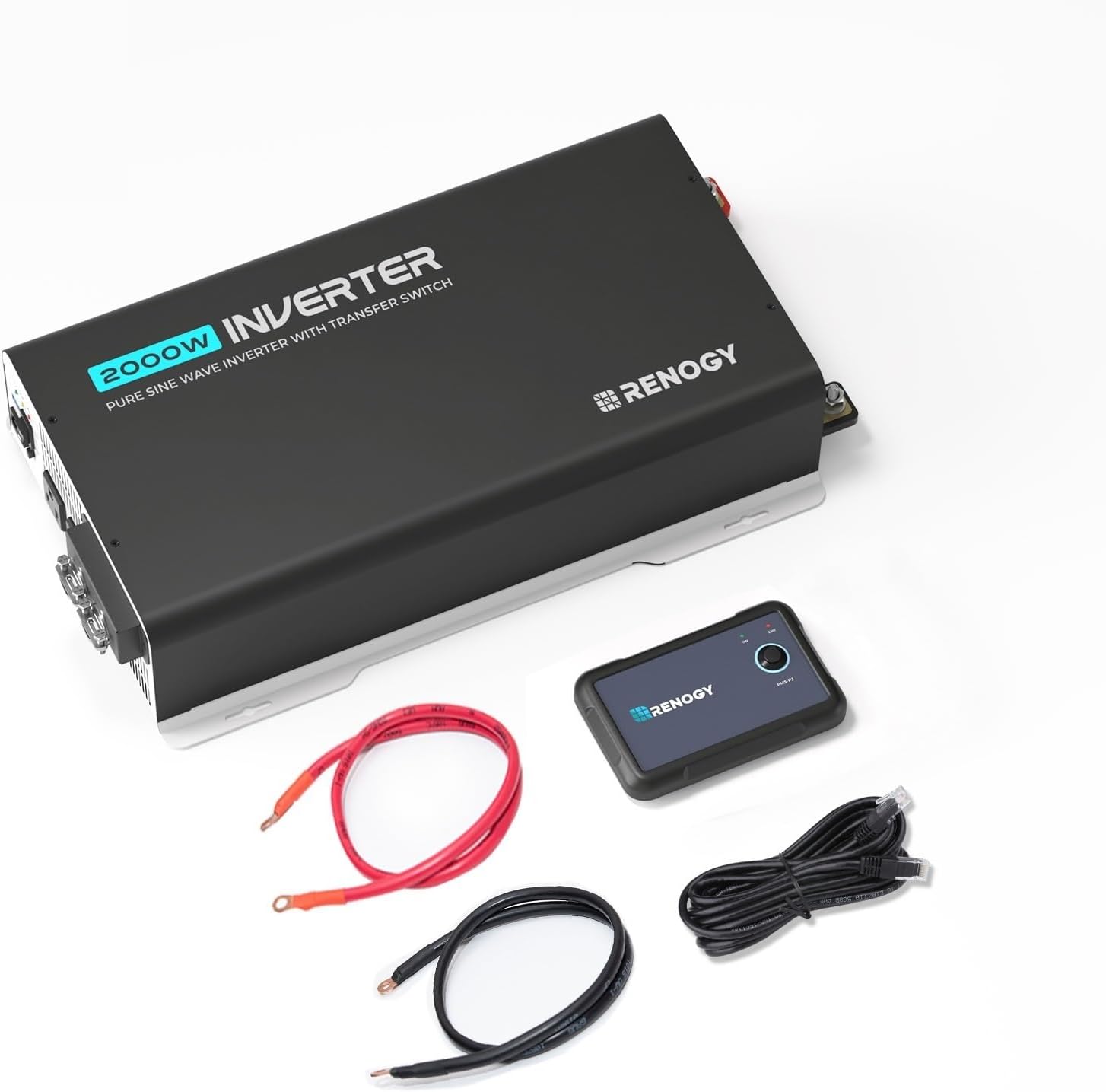 Detalle de Renogy PUH 2000W Pure Sine Inverter for RVs 🔌