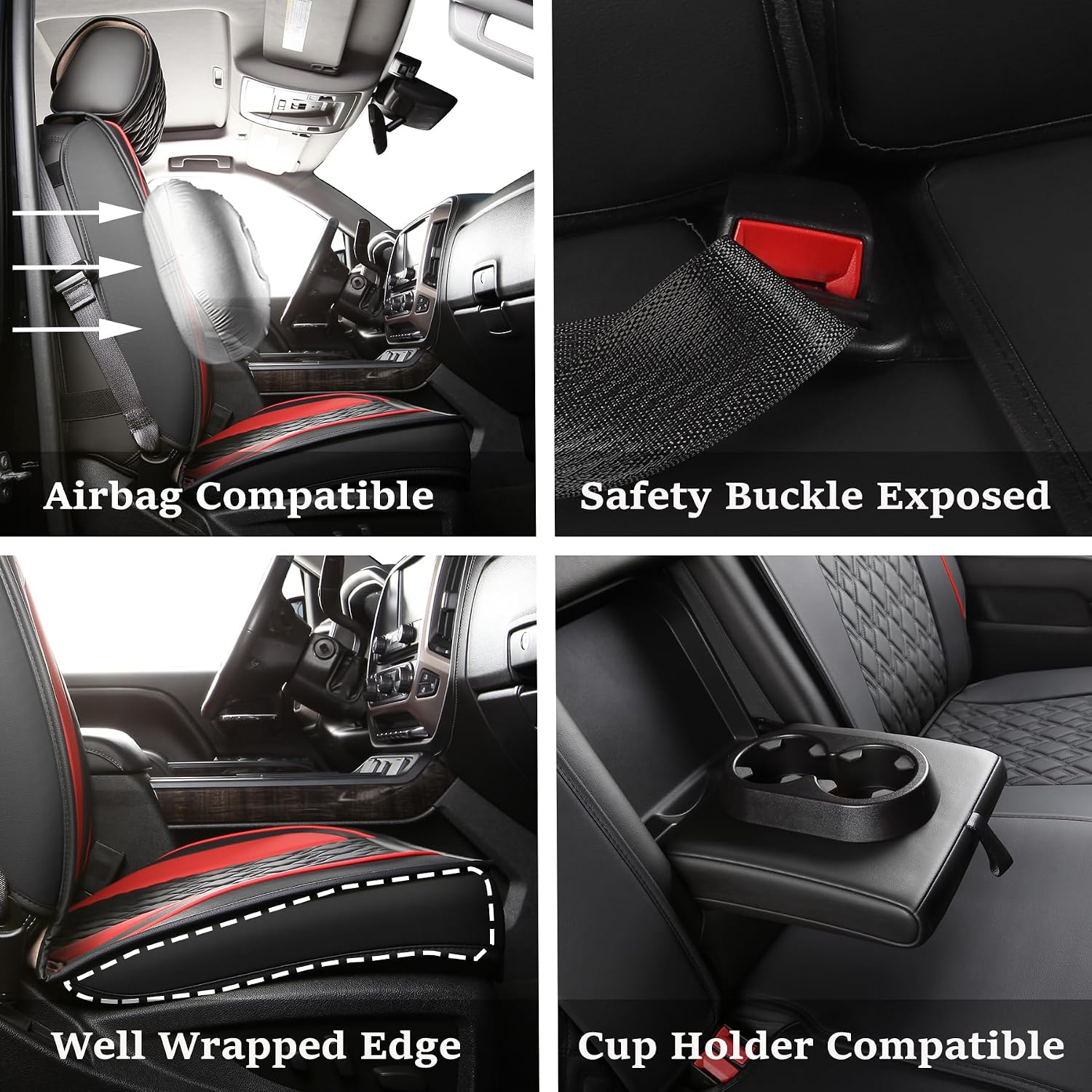 Detalle 2 de JOJOBAY Chevy Silverado Seat Covers 2007-2026