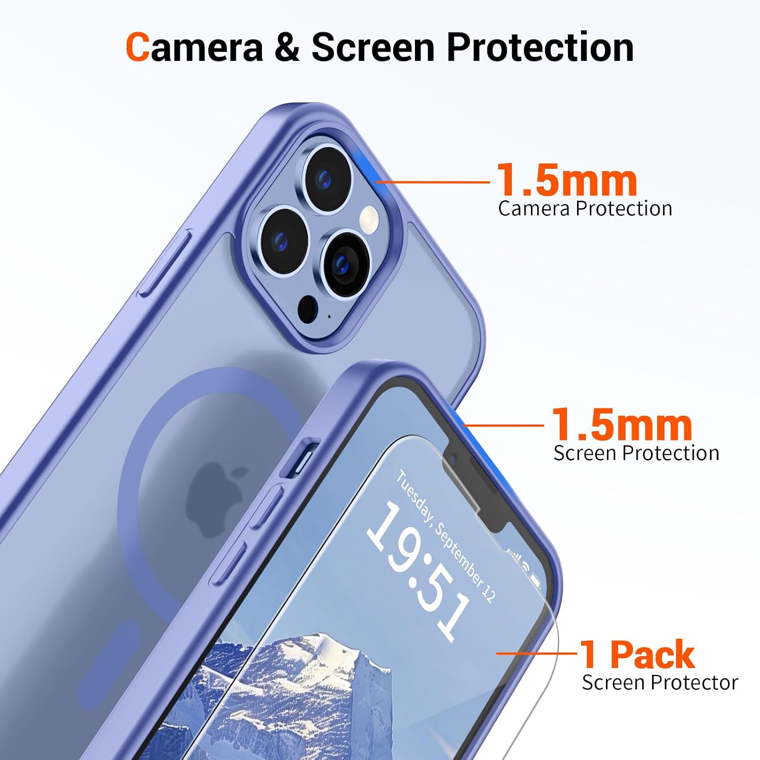 Detalle 2 de iPhone 13 Pro Max case with magnetic charge