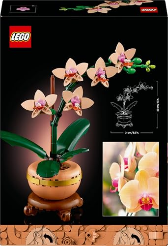 Thumbnail 12 de LEGO Botanicals Miniorquídea 10343 — Maqueta de Orquídea para Decoración y Regalo