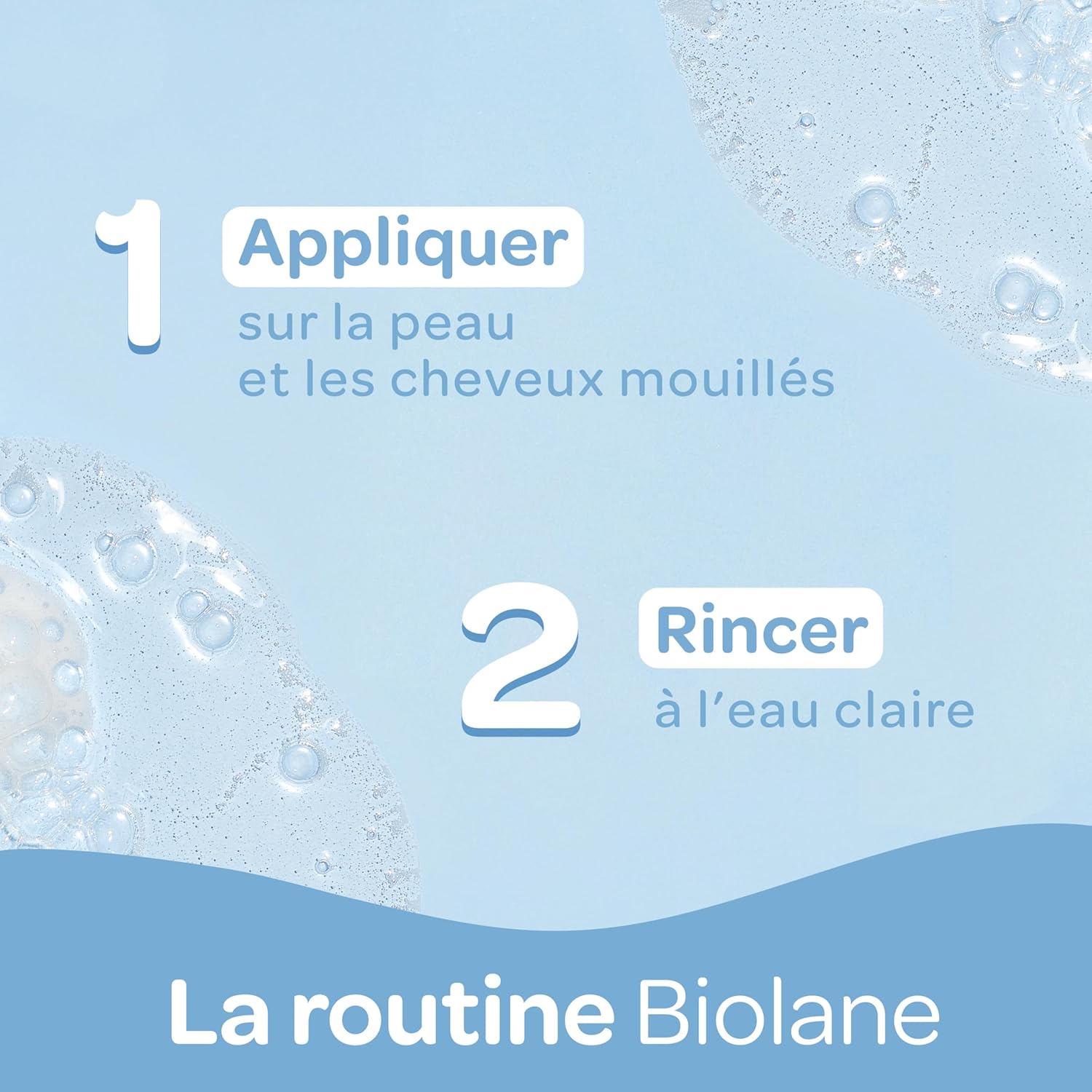 Thumbnail 2 de Biolane Huile Lavante Dermo-protectrice bain bébé sans savon (peaux sèches et sensibles) – Corps et cheveux, 500 ml