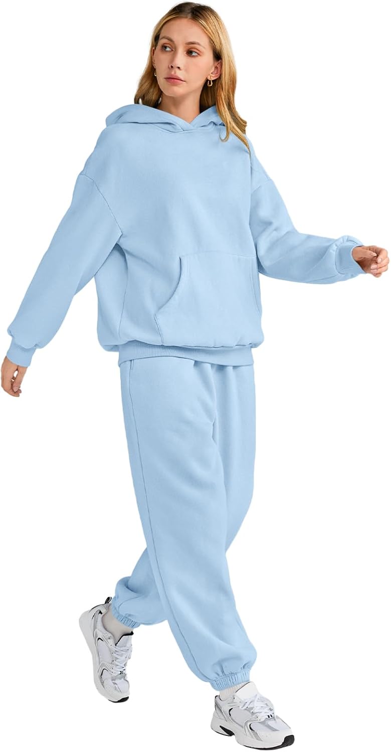 Thumbnail 3 de AUTOMET Womens 2 Piece Outfits Lounge Hoodie Sweatsuit Sets