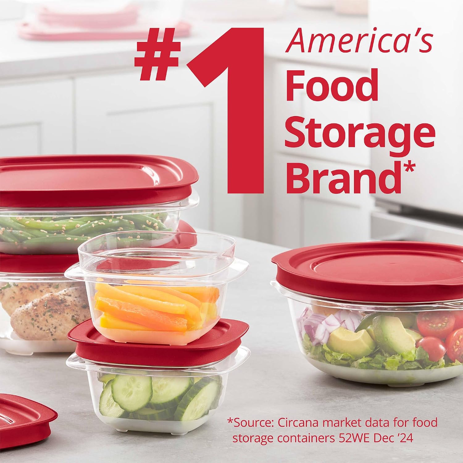 Thumbnail 4 de Rubbermaid EasyStore 22-Piece Food Storage 🍱