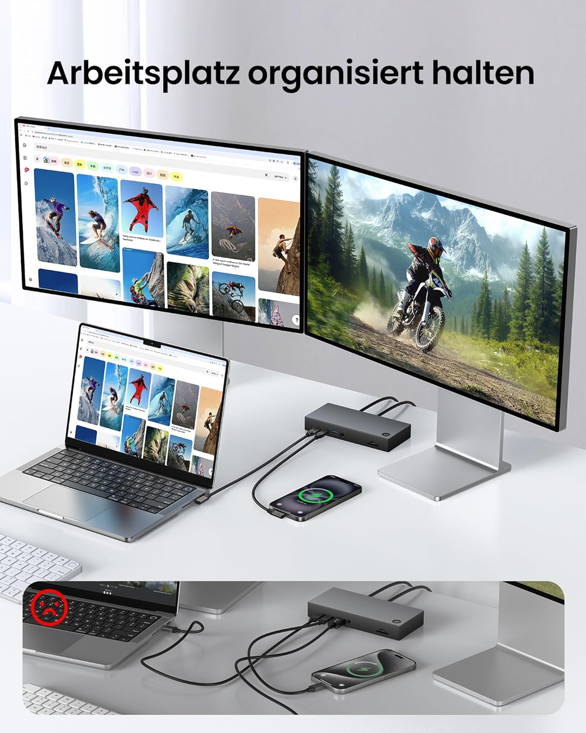 Thumbnail 5 de Silkland USB C 3.2 Datenkabel 1 m 20 Gbps