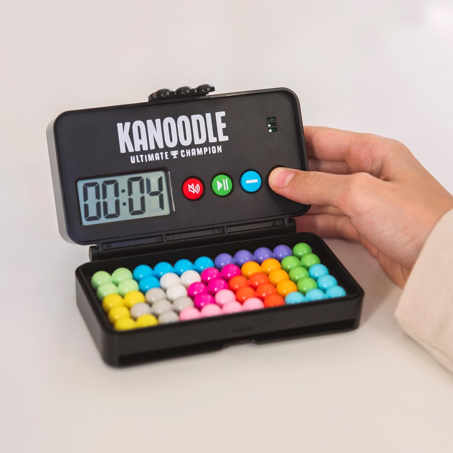 Detalle de Learning Resources Kanoodle Ultimate Champion puzzelspel met 500 uitdagingen en timer