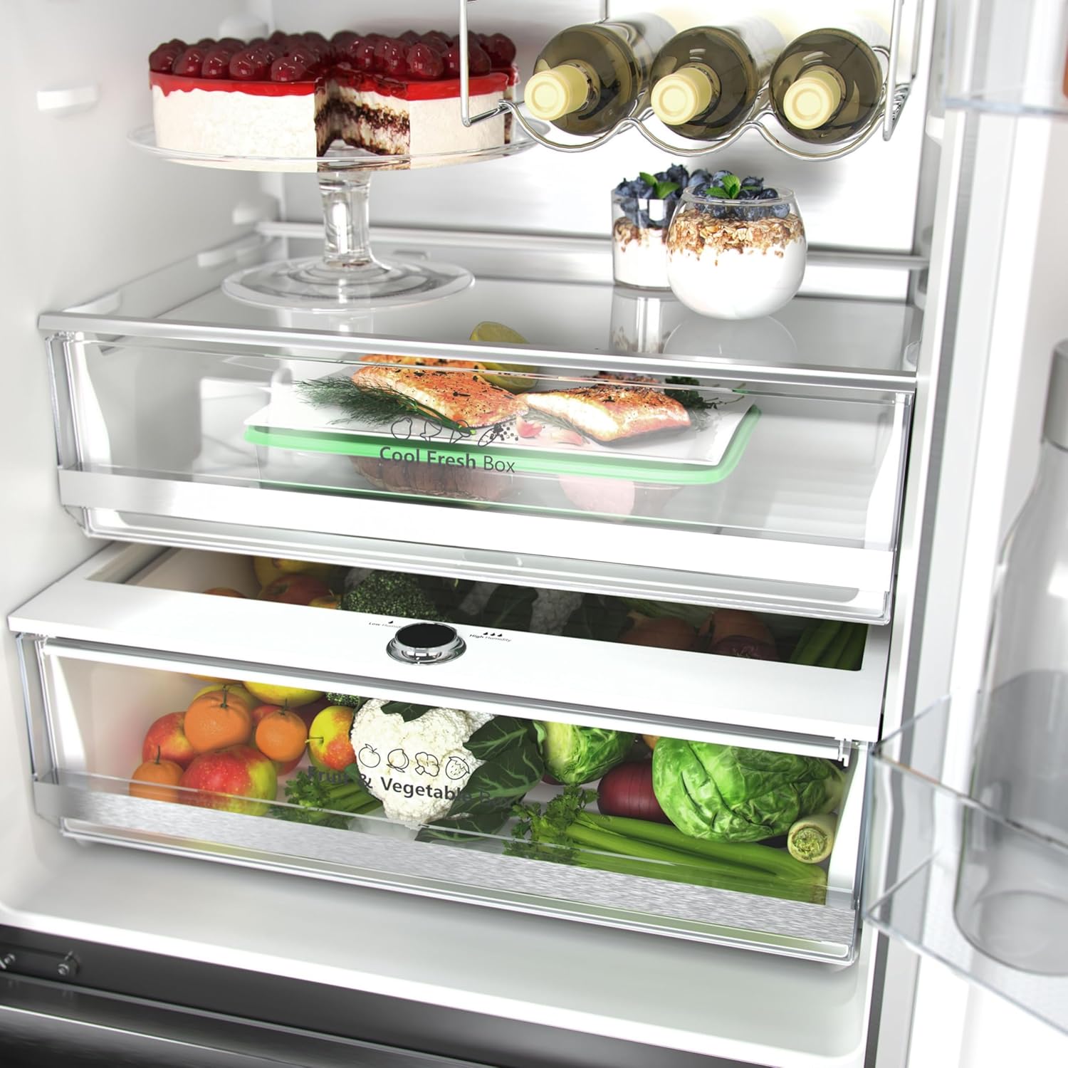 Thumbnail 13 de Hisense RF632N4WIE - Frigorífico Combi No Frost Inox 🍾