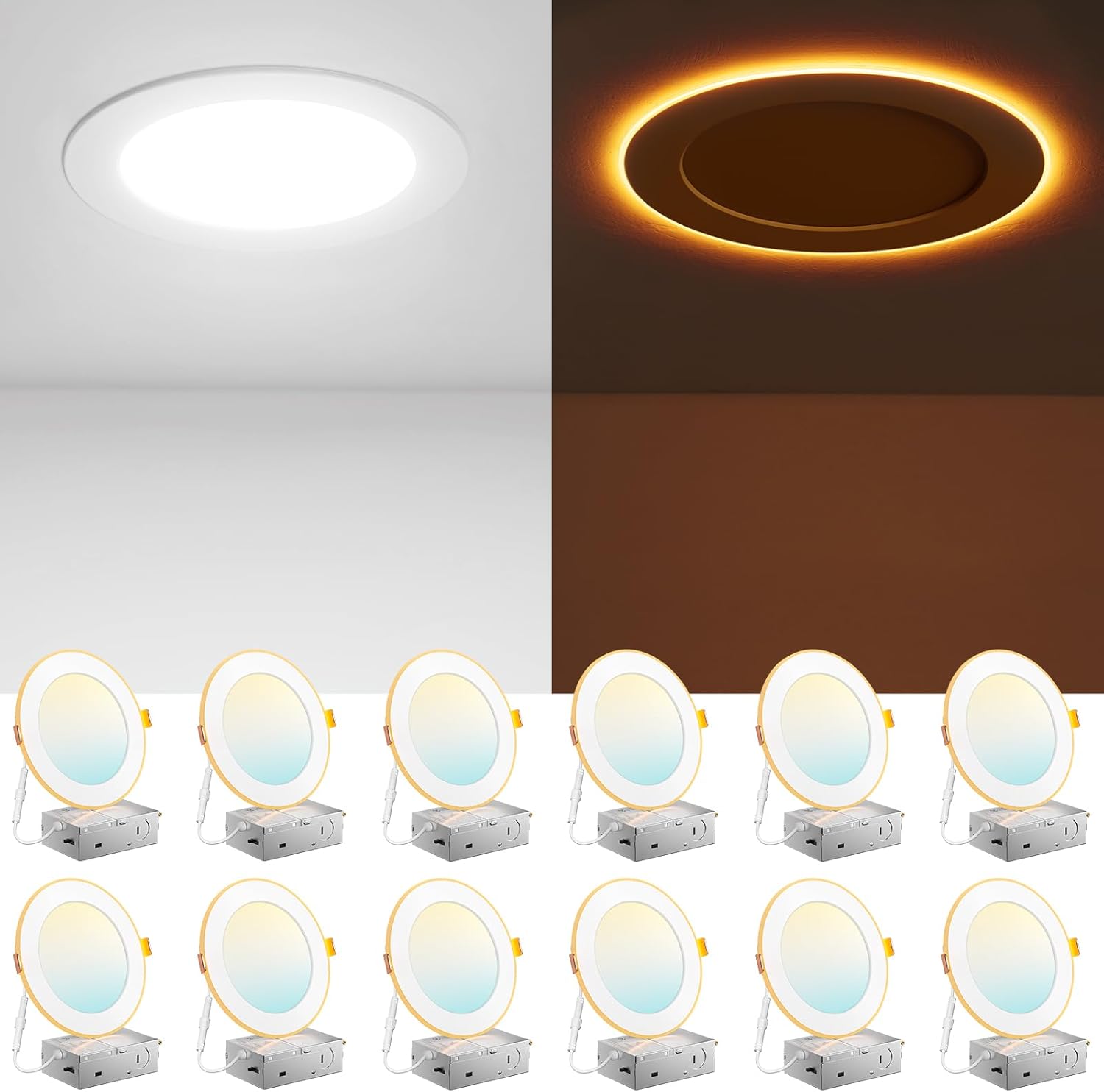 Detalle de Amico 6 Inch LED Recessed Light