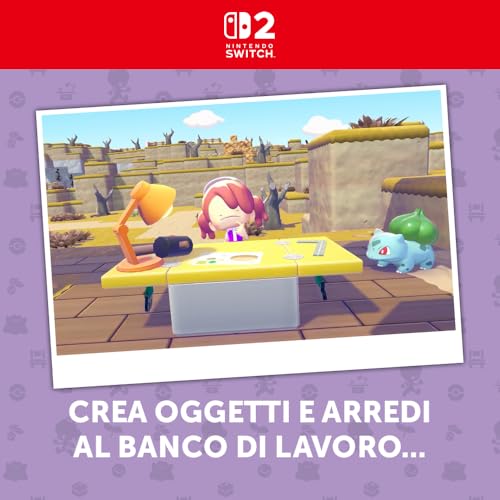 Detalle de Pokémon Pokopia - Nintendo Switch 2 (Ed. Italiana) – ISBN non applicabile, versione su scheda