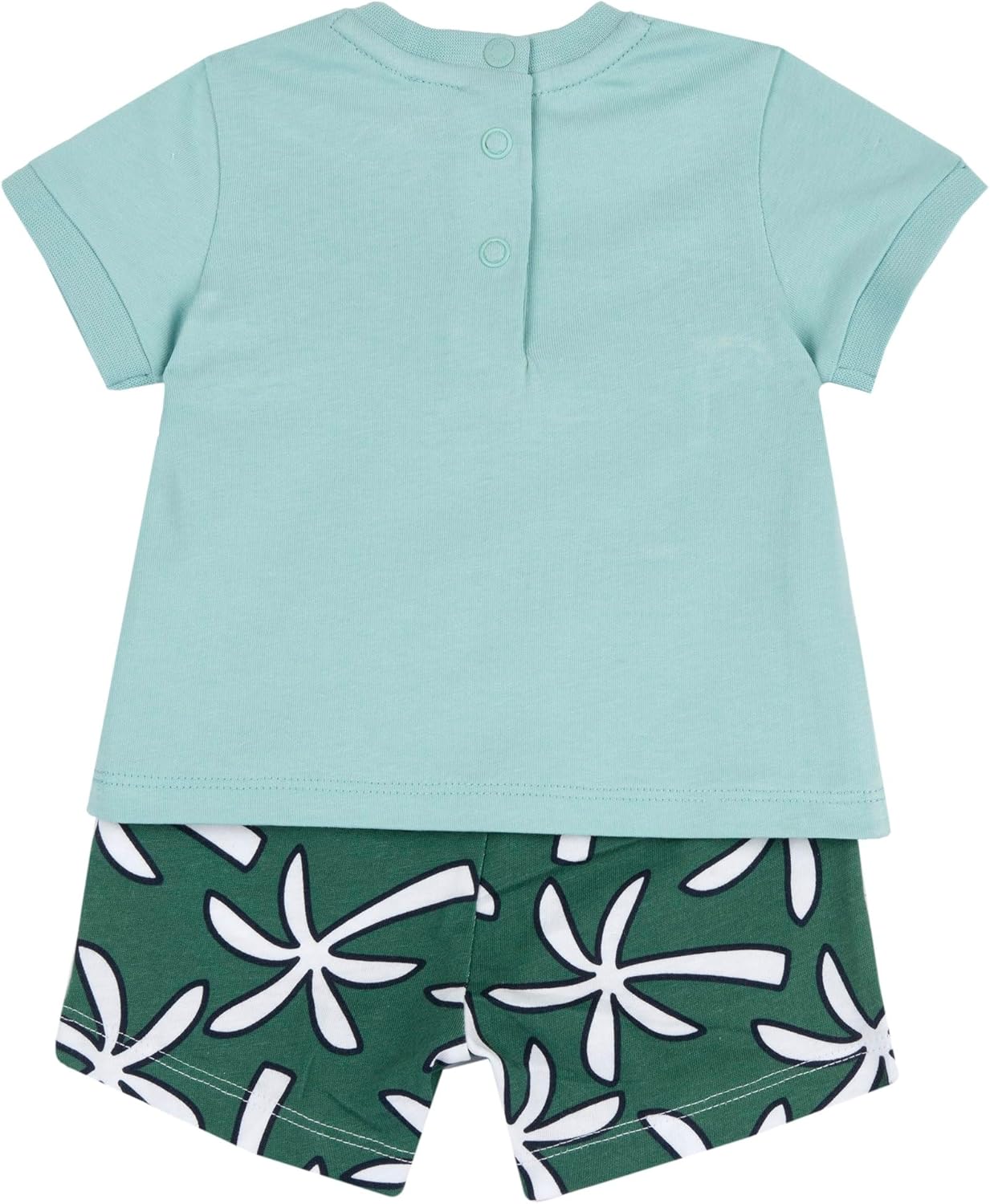 Detalle 2 de Chicco Completo Neonato con T-Shirt e Pantaloncini in Morbido Tessuto – Design Italiano