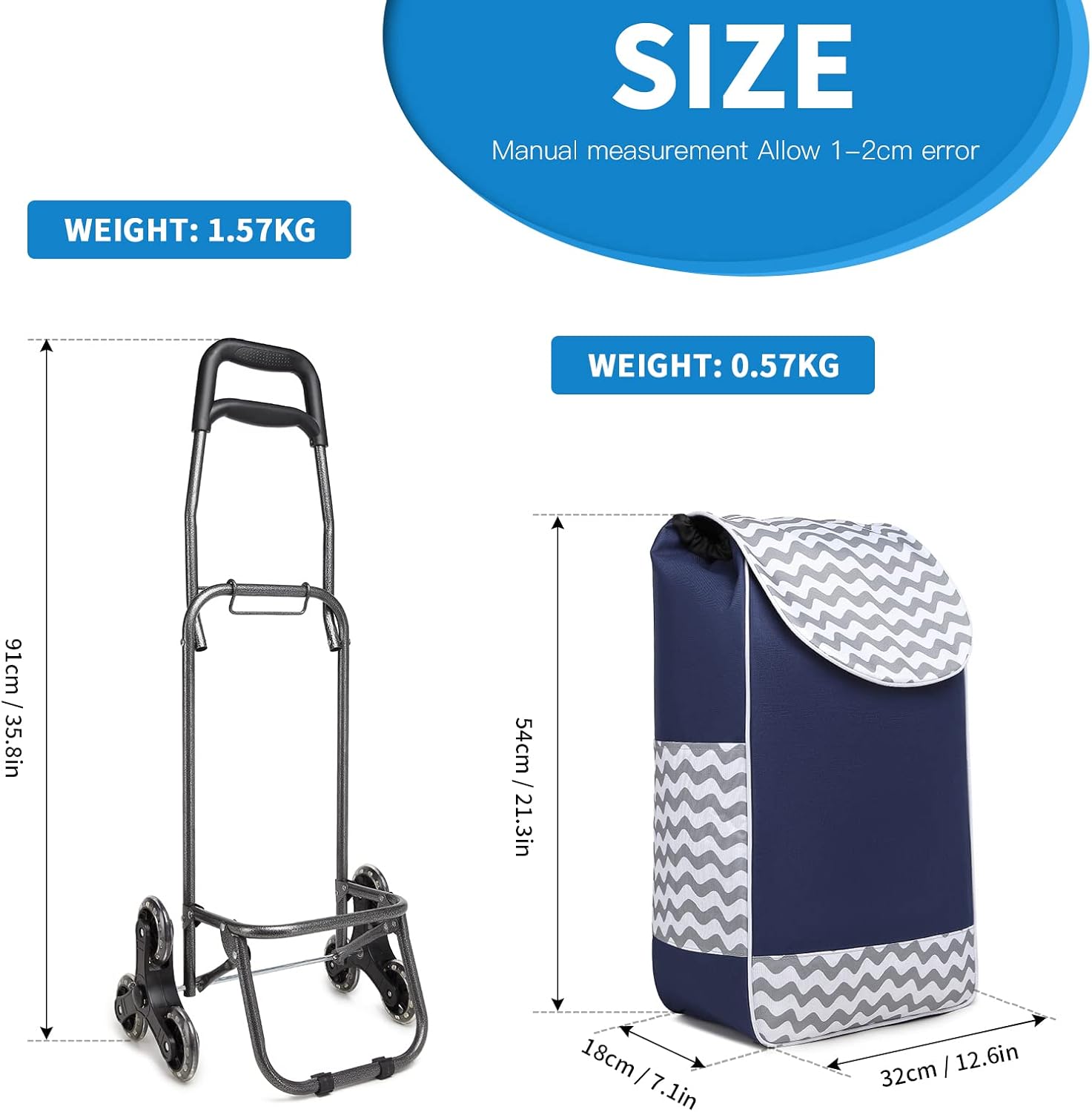 Detalle de Kono Carrello Saliscale 31L 🛒