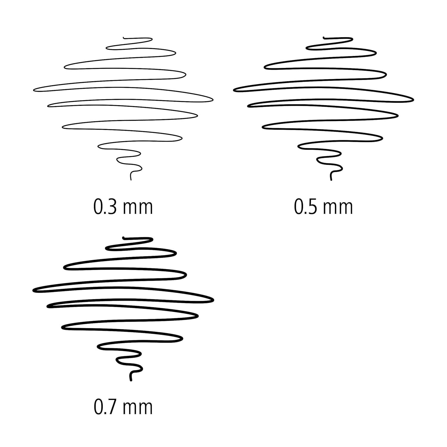 Detalle de STAEDTLER Mars micro 775 SC WP3 Druckbleistift – Set mit 3 Linienbreiten 0,3/0,5/0,7 mm