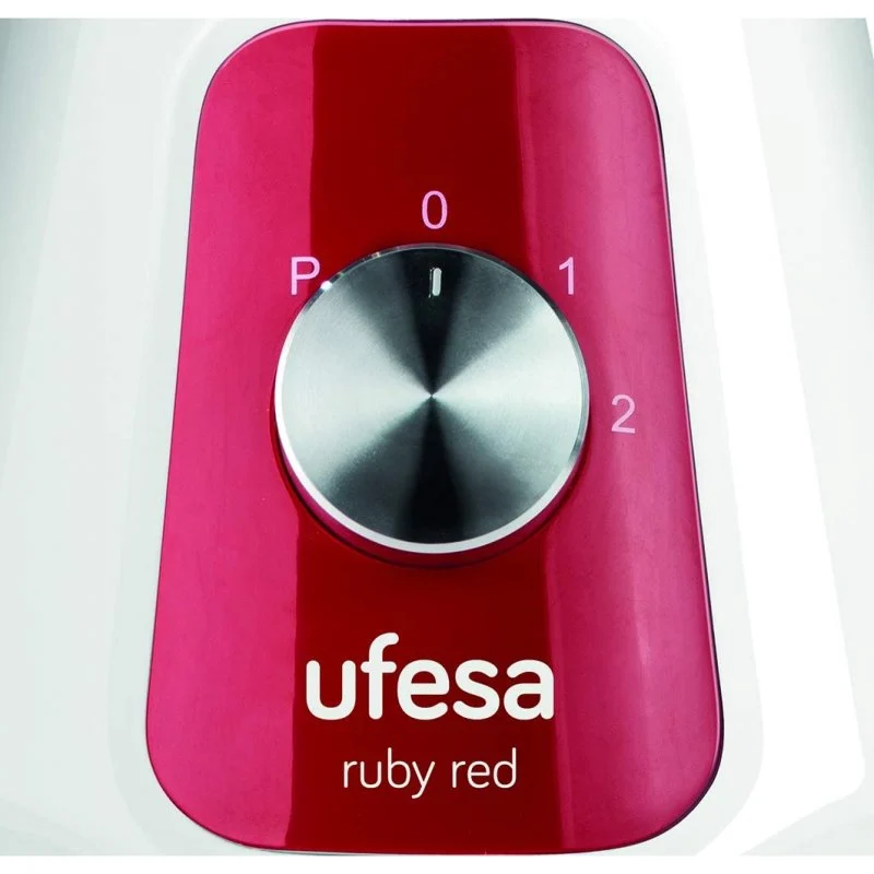 Detalle 2 de Ufesa BS4717 Ruby Red batidora de vaso 1500 W
