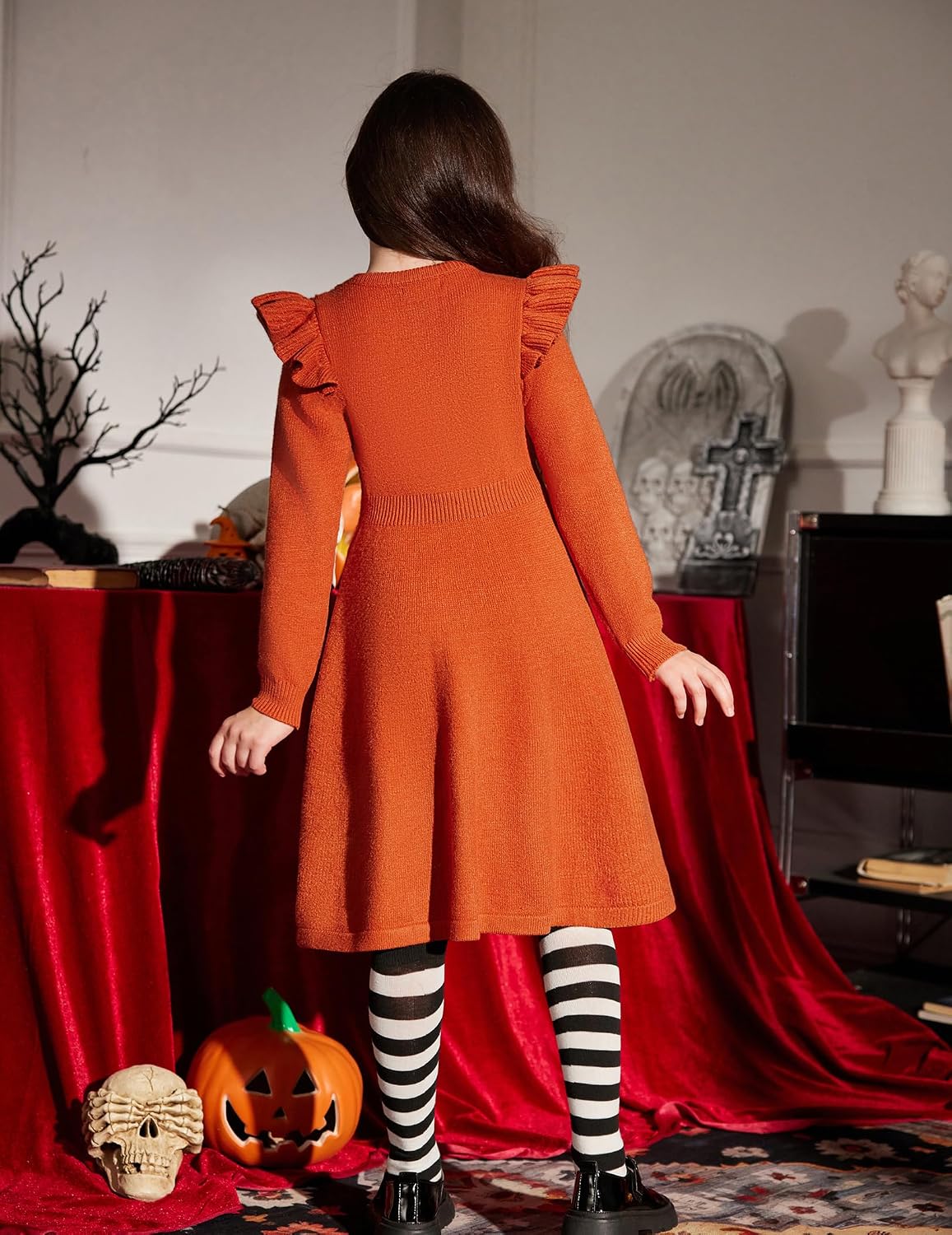 Thumbnail 6 de Arshiner robe pull tricotée fille