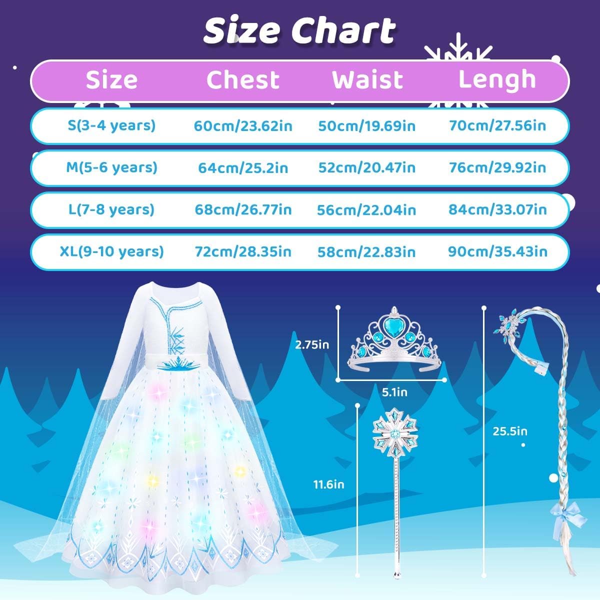 Thumbnail 5 de MELAND 3–10 Princess Dress Up