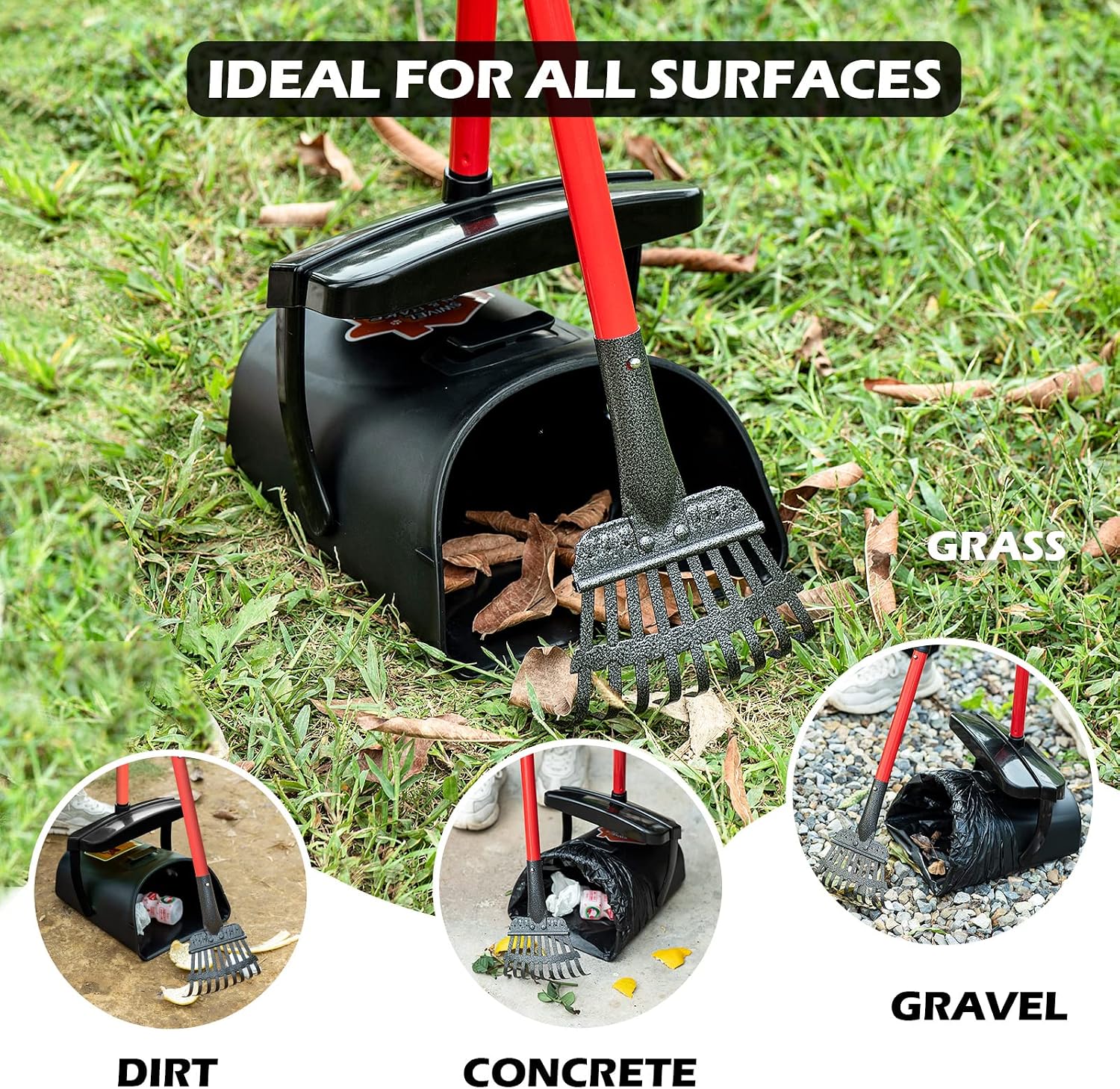 Detalle de BANORES Pooper Scooper 91,4 cm 🐾