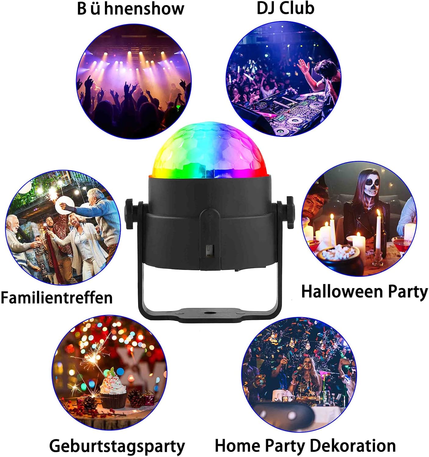 Detalle 2 de SEBRUANC Discokugel 360° 🎉