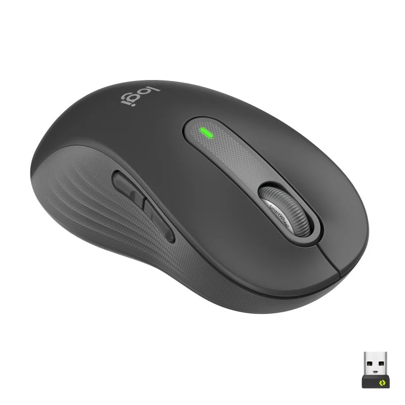 Detalle de Logitech Signature M650 L Ratón inalámbrico para zurdos, 2000 DPI