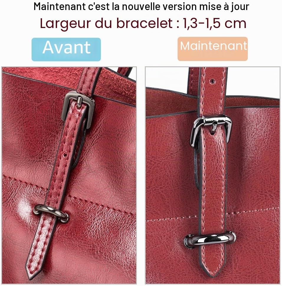 Detalle 2 de S-ZONE Femmes Sacs a Main 13 pouces