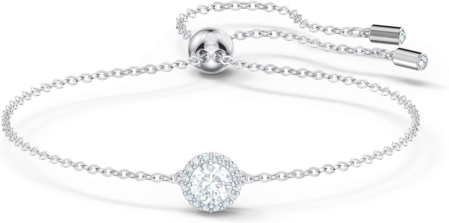Detalle de Swarovski Pulsera Una Angelic talla combinada, blanca 💍