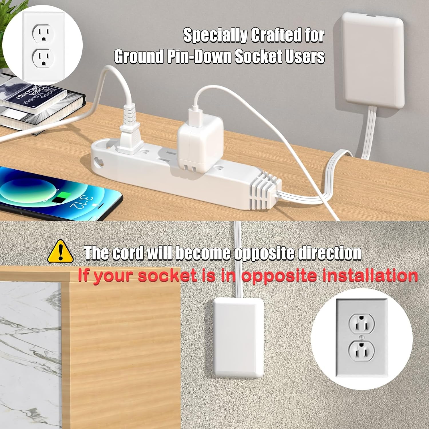 Thumbnail 5 de CABOCASA 3FT Extension Cord ๐