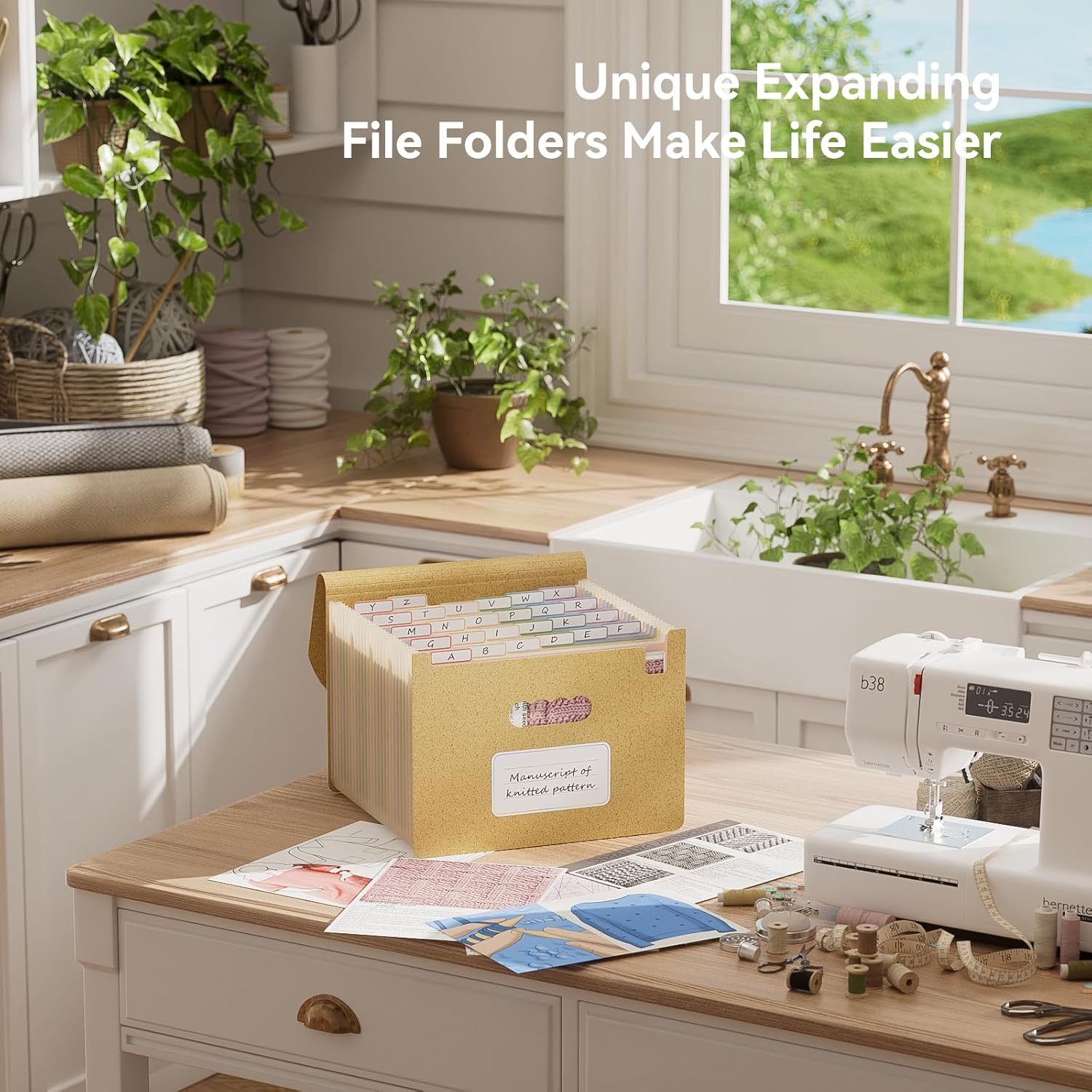 Thumbnail 5 de EcoStash Accordion File Organiser 26 pockets