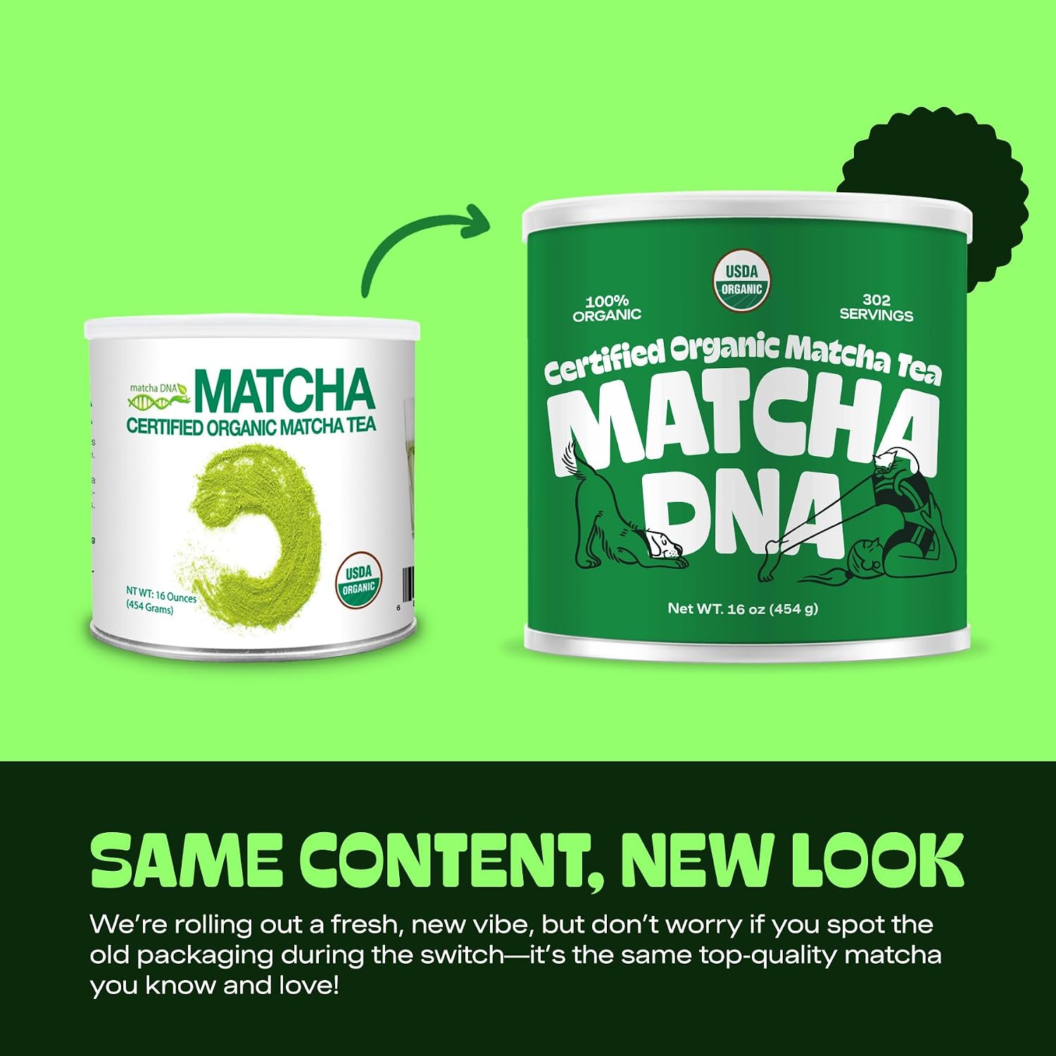 Detalle de Matcha DNA Organic Matcha Powder, 16 oz