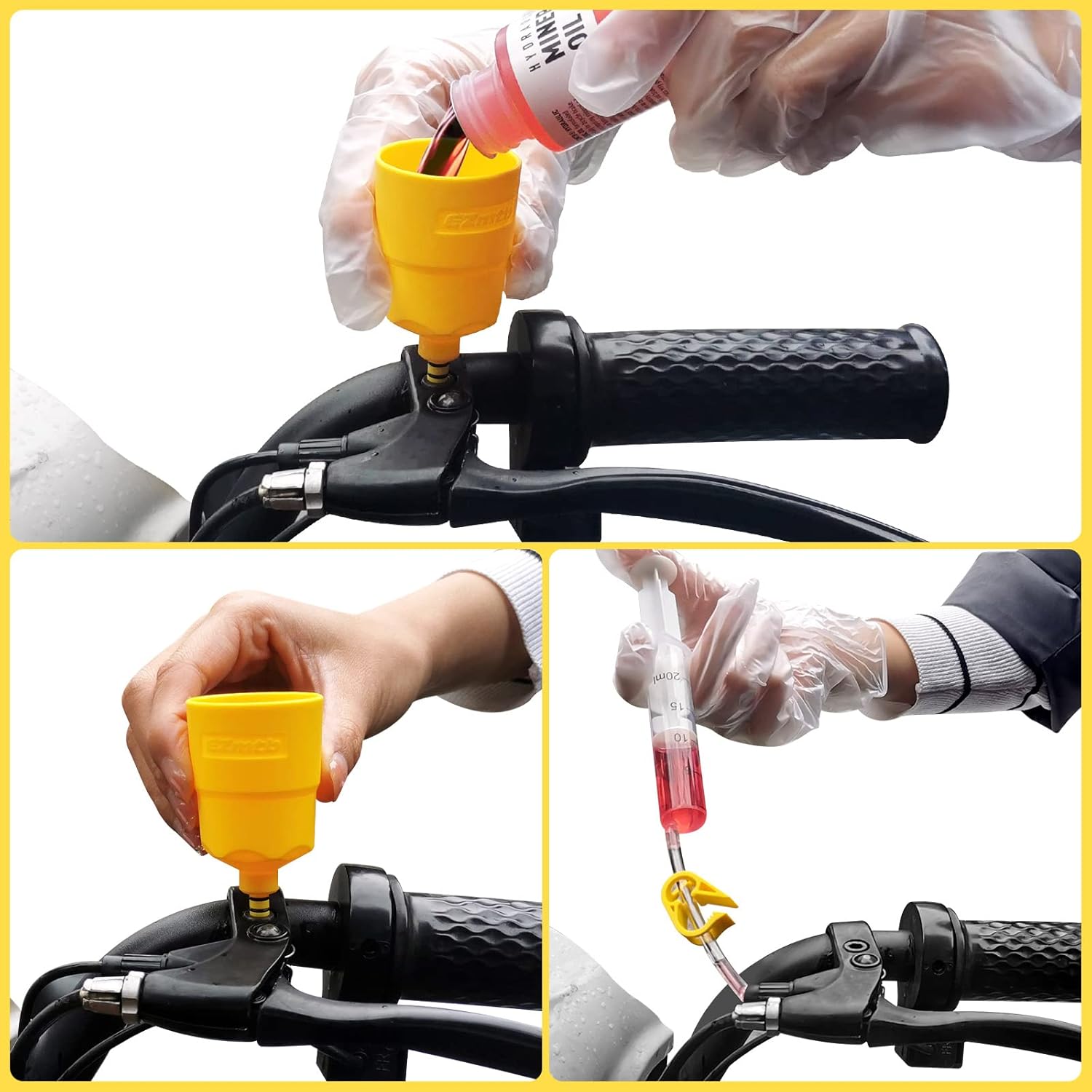 Detalle de Brake Bleed Kit with 120ml mineral oil