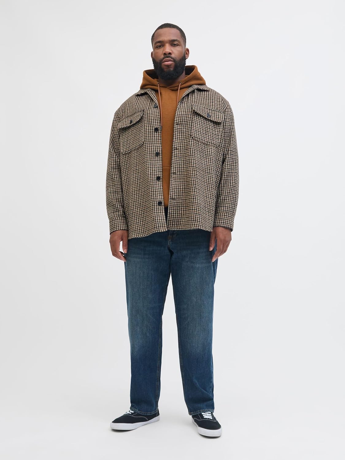 Thumbnail 5 de JACK & JONES Overshirt Relaxed Fit in maglia: comfort in stile, pronto per la mezza stagione