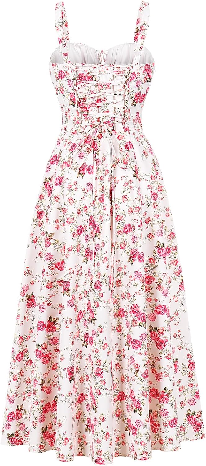 Detalle 2 de OMEWEE Women's Boho Sundress