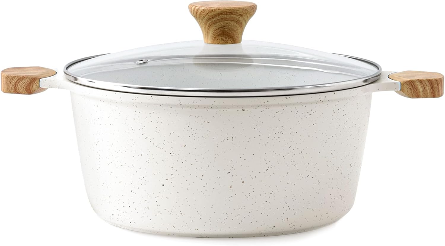 SENSARTE 4.5 Quart Ceramic Stock Pot ⚙