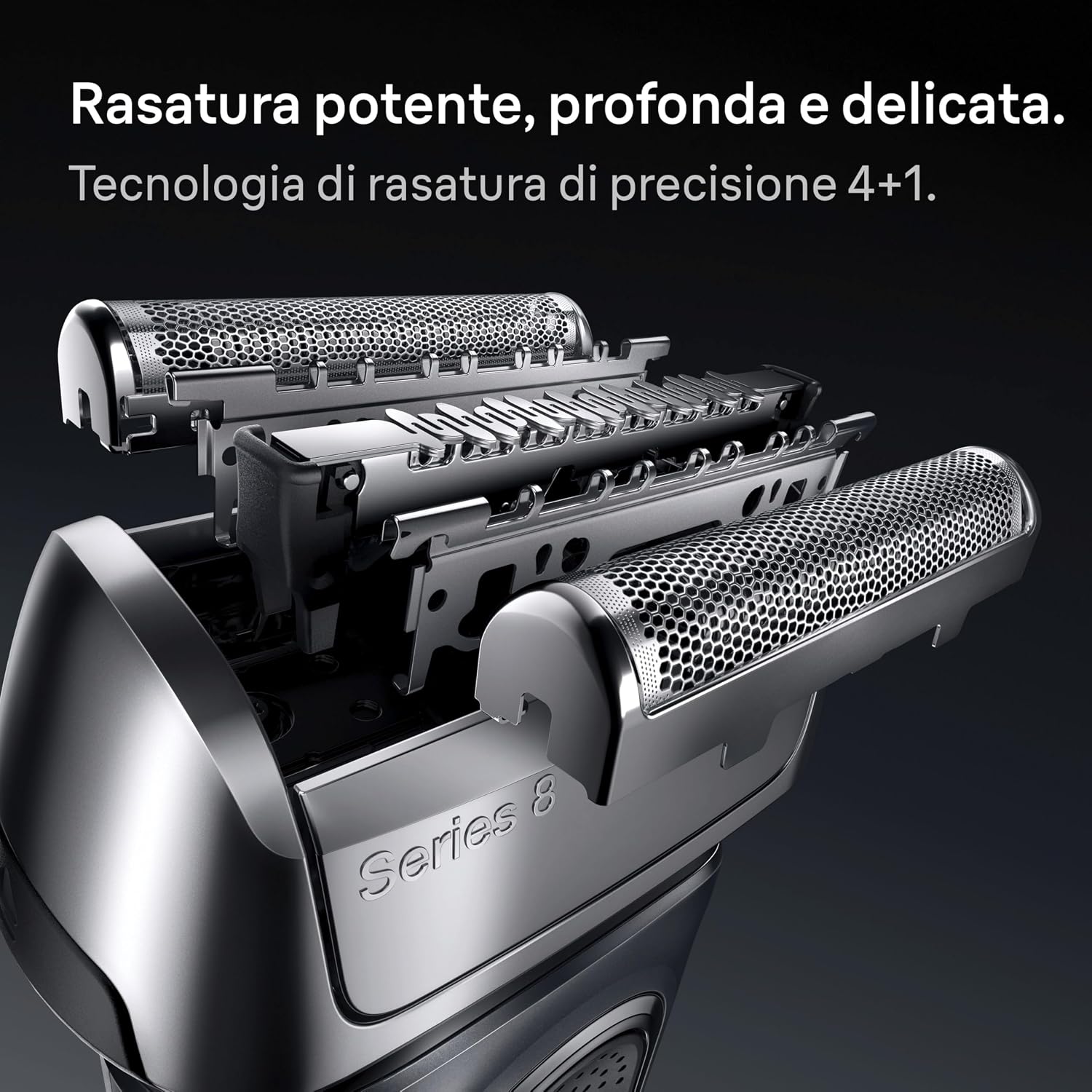 Detalle 2 de Braun Serie 8 83M testina originale 4+1