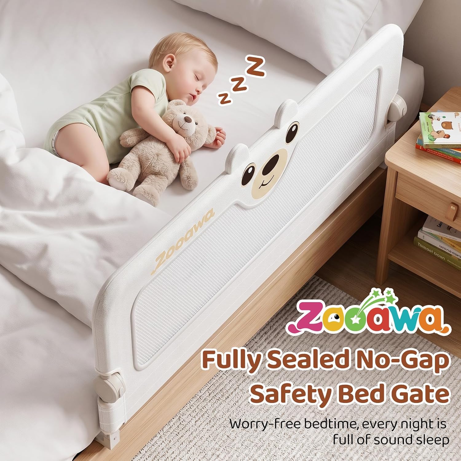 Thumbnail 5 de Foldable Toddler Bed Rail, 71-inch