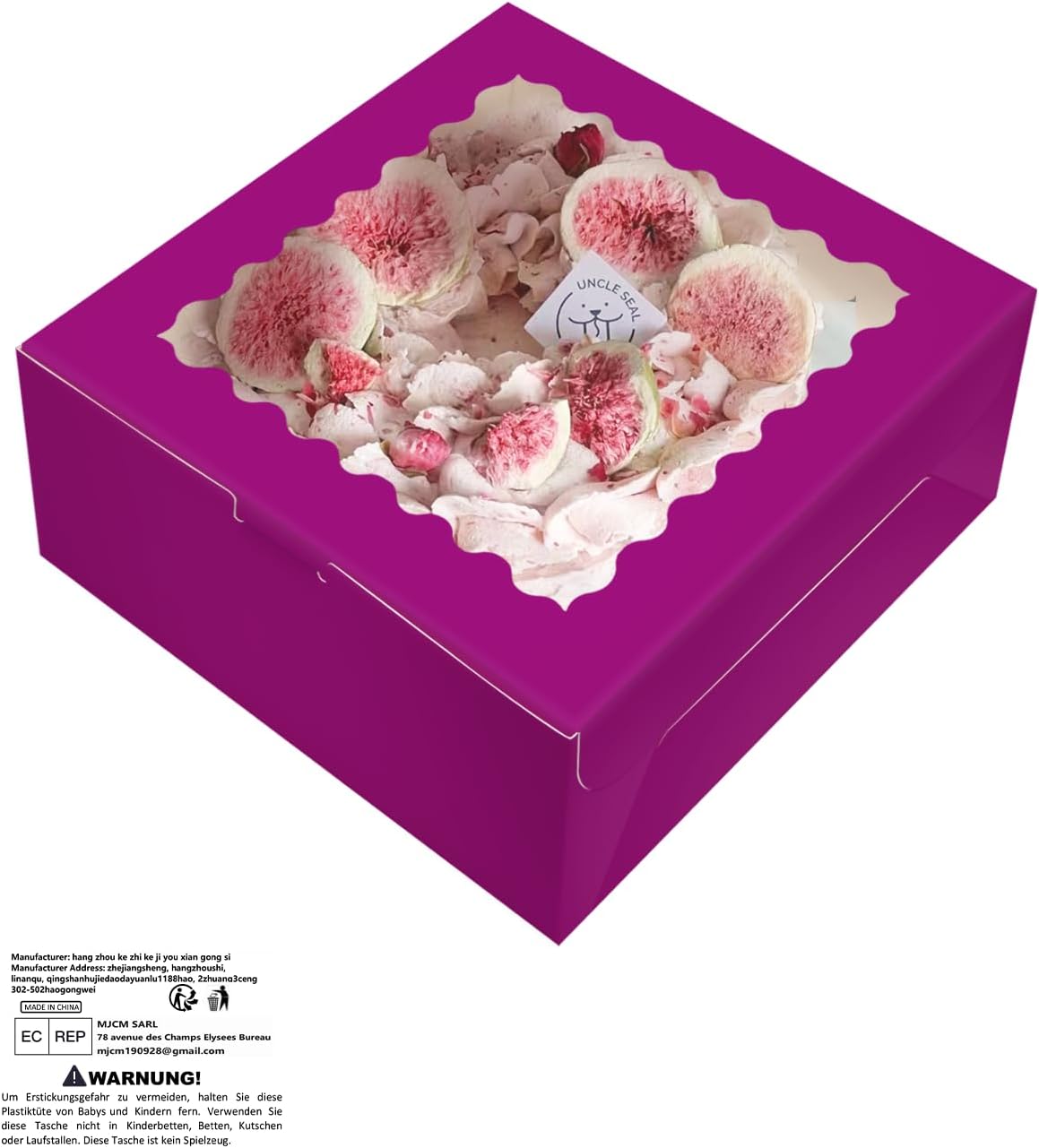 Thumbnail 2 de Gcardist Kuchenbox Tiefes Lila 25,4 cm