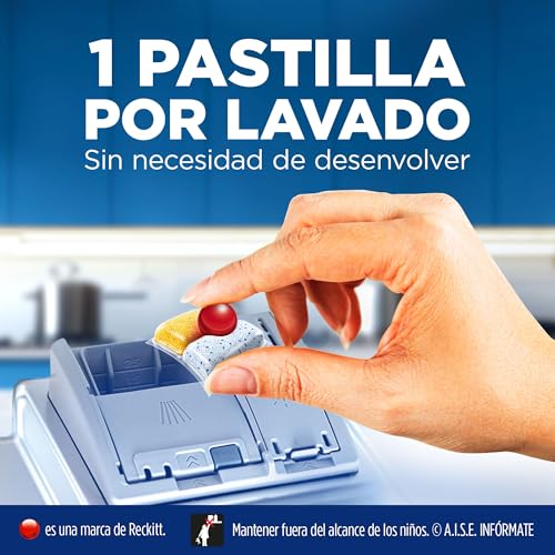Thumbnail 6 de Finish Powerball Quantum All in 1 Pastillas para lavavajillas Limón, 64 unidades