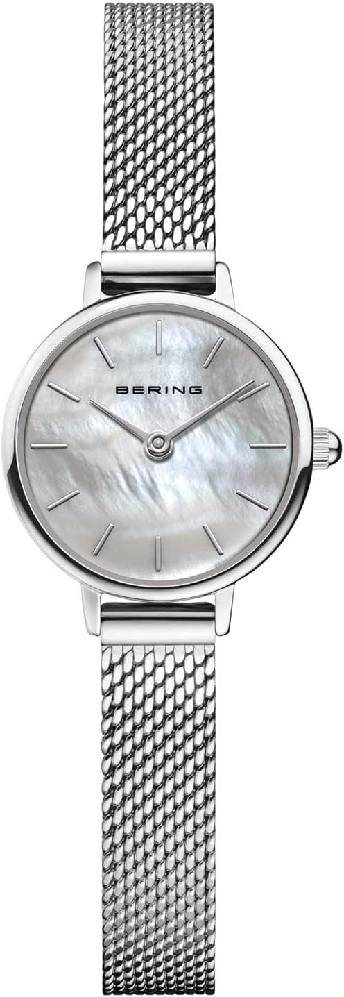 Thumbnail 6 de BERING Classic Collection: orologio minimalista con quarzo, vetro zaffiro e acciaio IP rosa