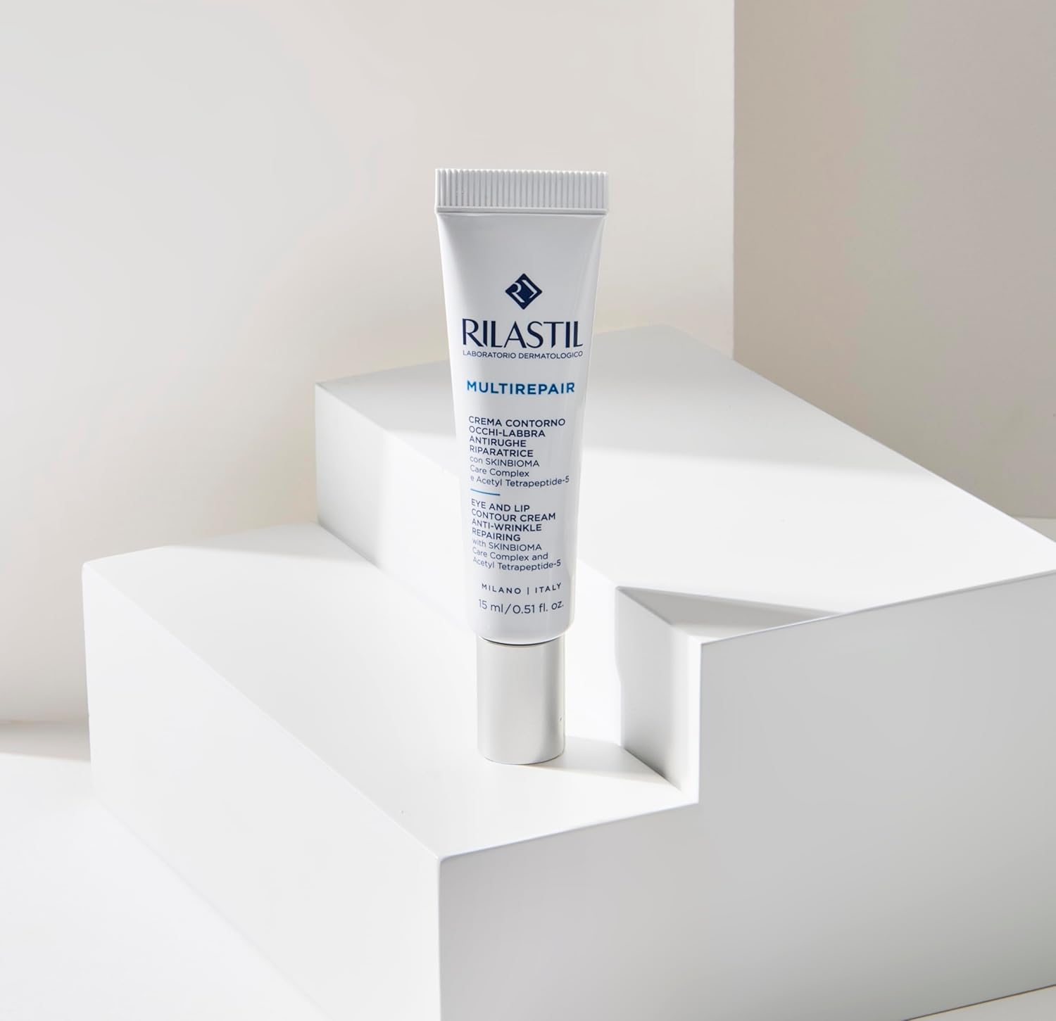 Thumbnail 1 de Rilastil Multirepair Crema Contorno Occhi e Labbra antirughe riparatrice 15 ml